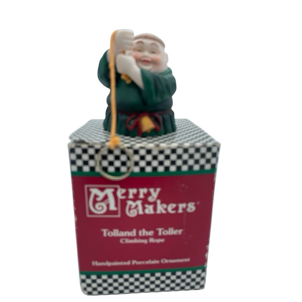 Dept 56 Merry Makers Monks "Tolland The Toller" Figurine with Box